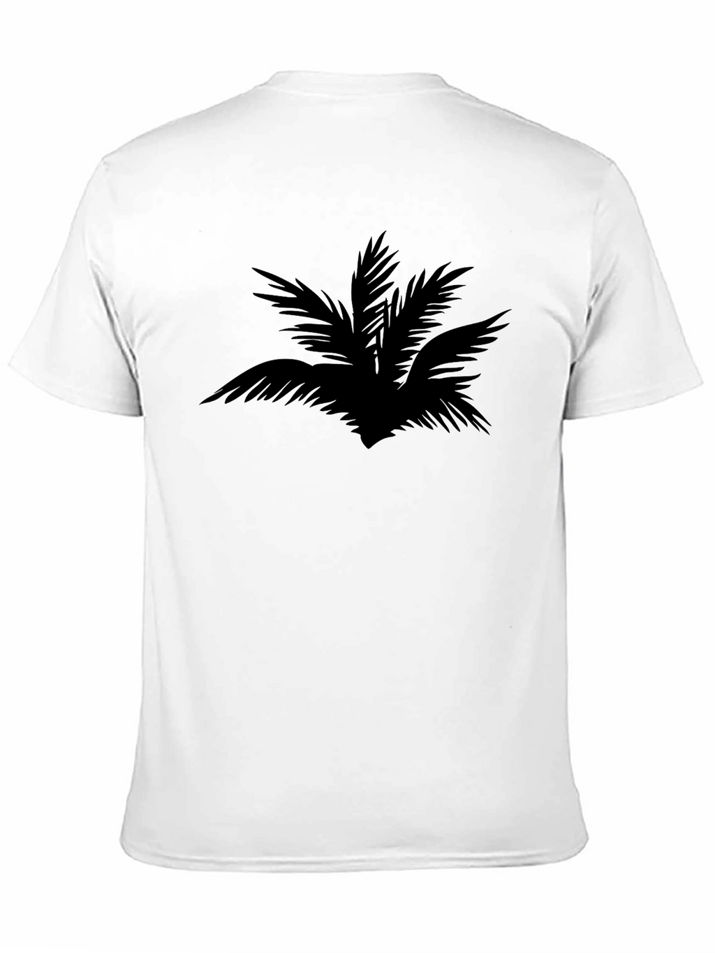 Palm Tree Graphic Black T-Shirt