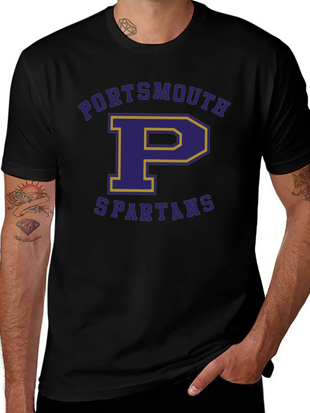 Portsmouth Spartans T-Shirt - Collegiate Style