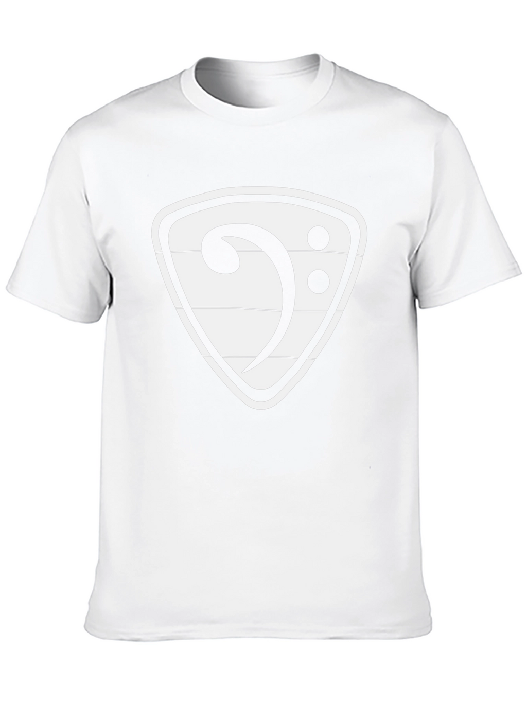 Bass Clef Graphic Tee - Stylish Musician T-Shirt