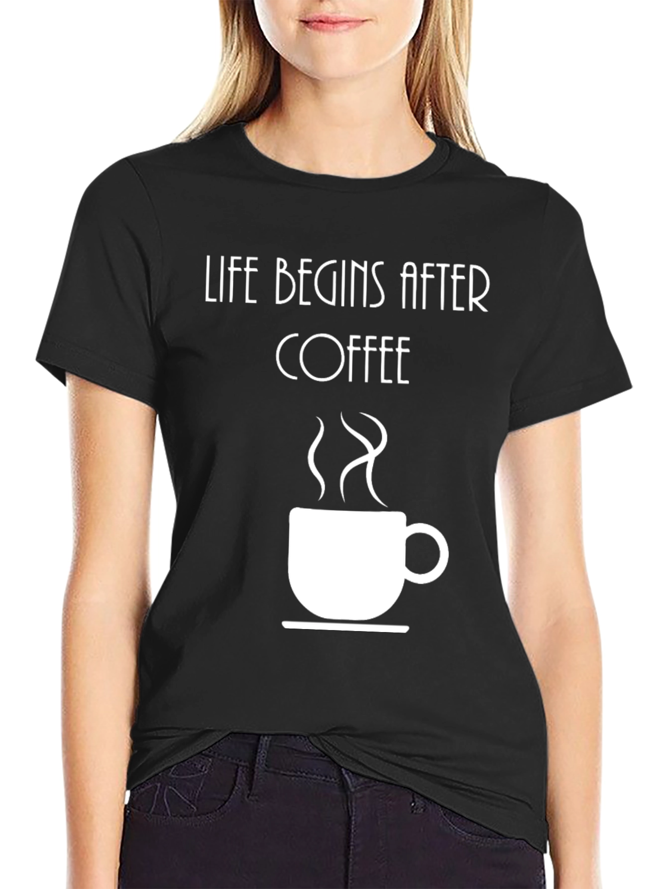 Life Begins After Coffee T-Shirt