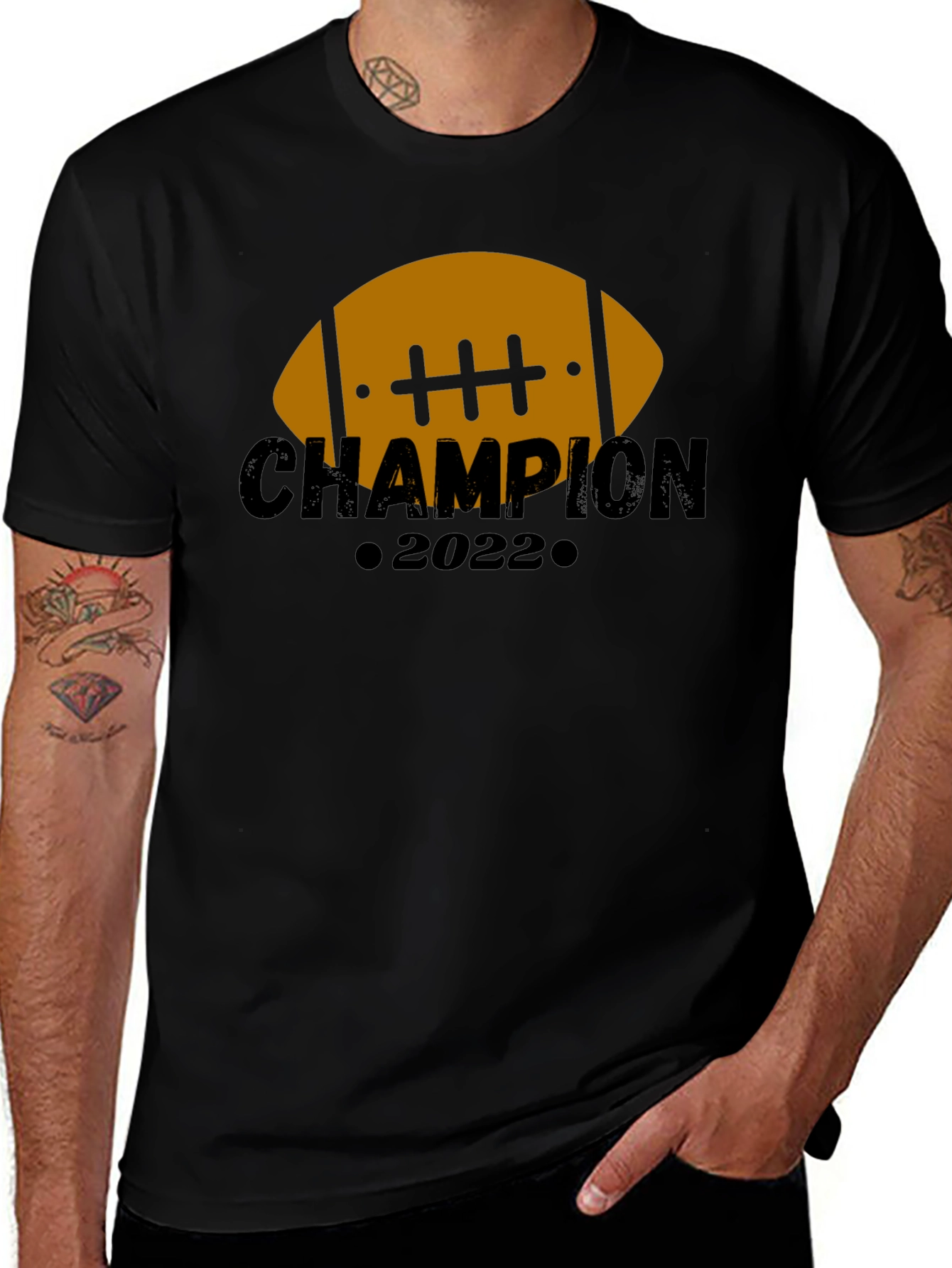 Champion 2022 Football Graphic T-Shirt