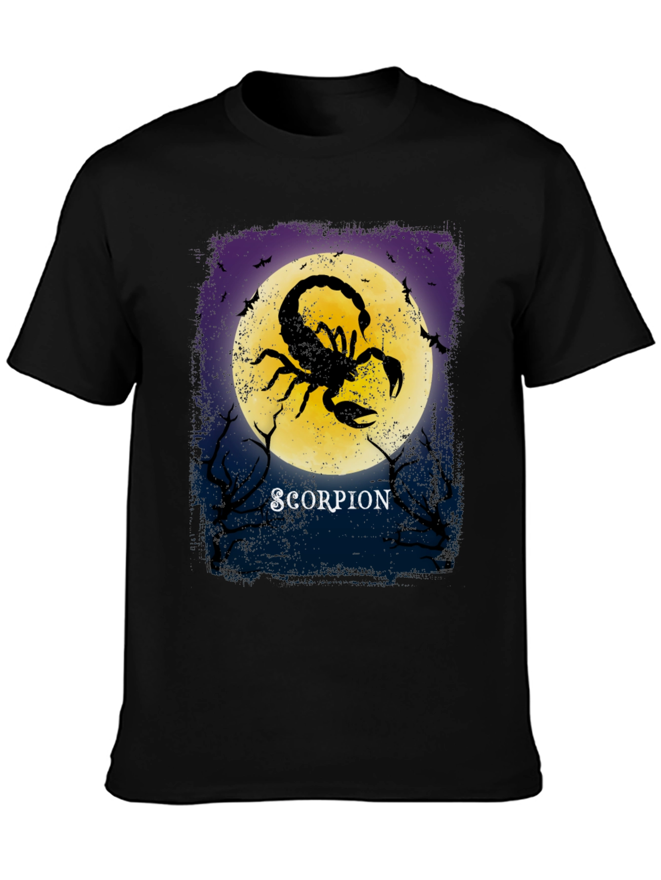 Scorpion Graphic T-Shirt - Zodiac Sign Tee
