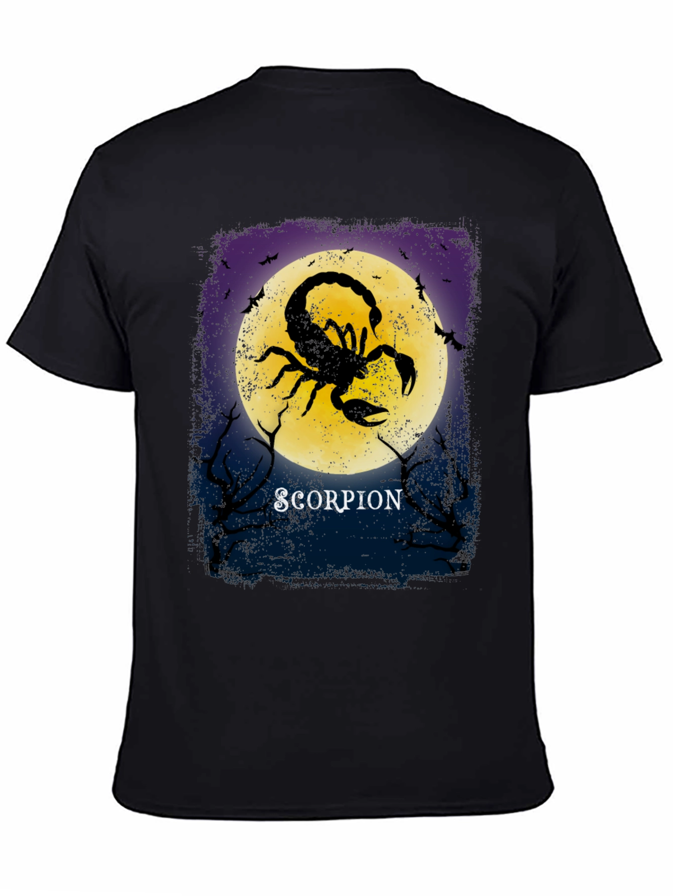 Scorpion Graphic T-Shirt - Zodiac Sign Tee