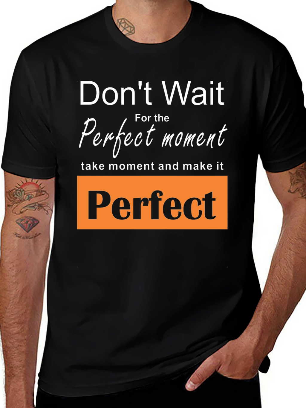 Inspirational Perfect Moment Graphic Tee
