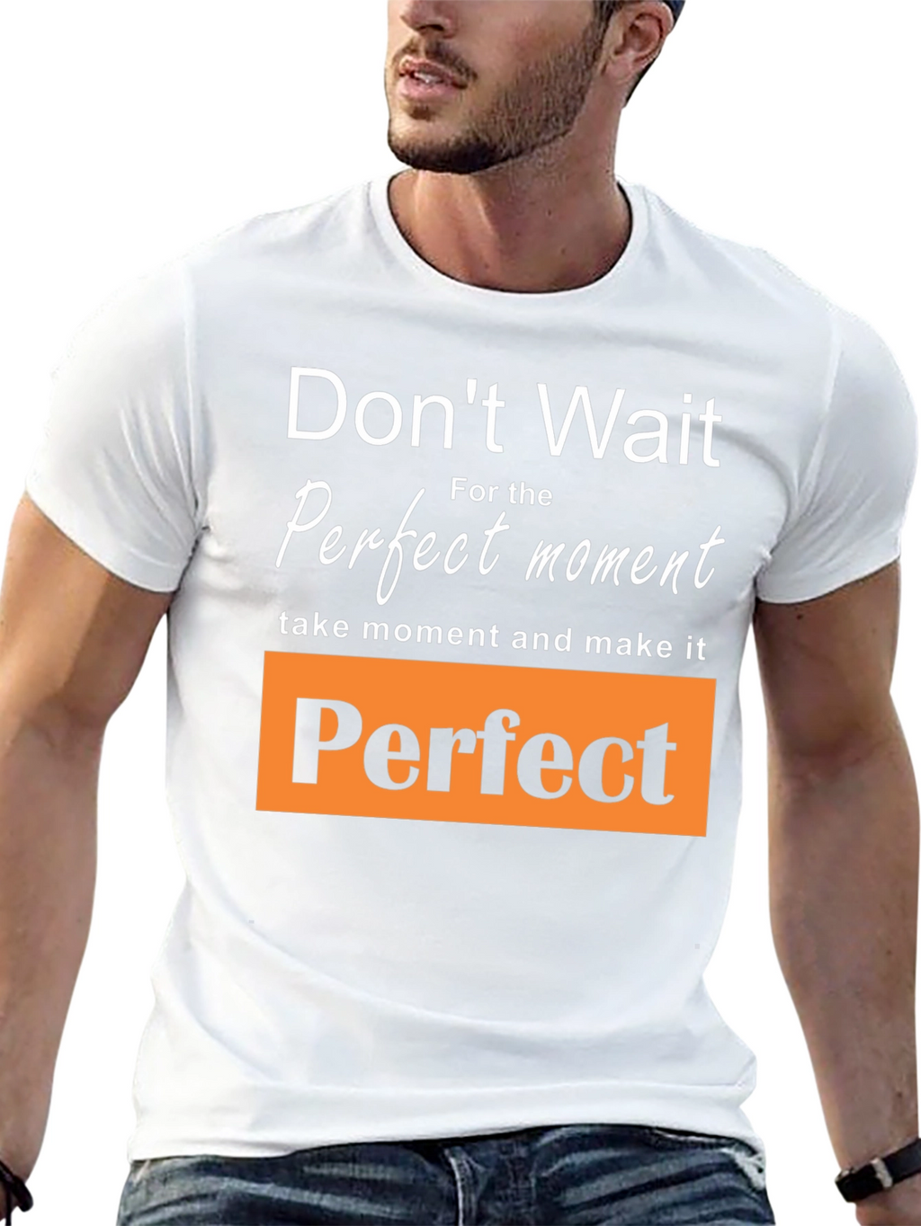Inspirational Perfect Moment Graphic Tee