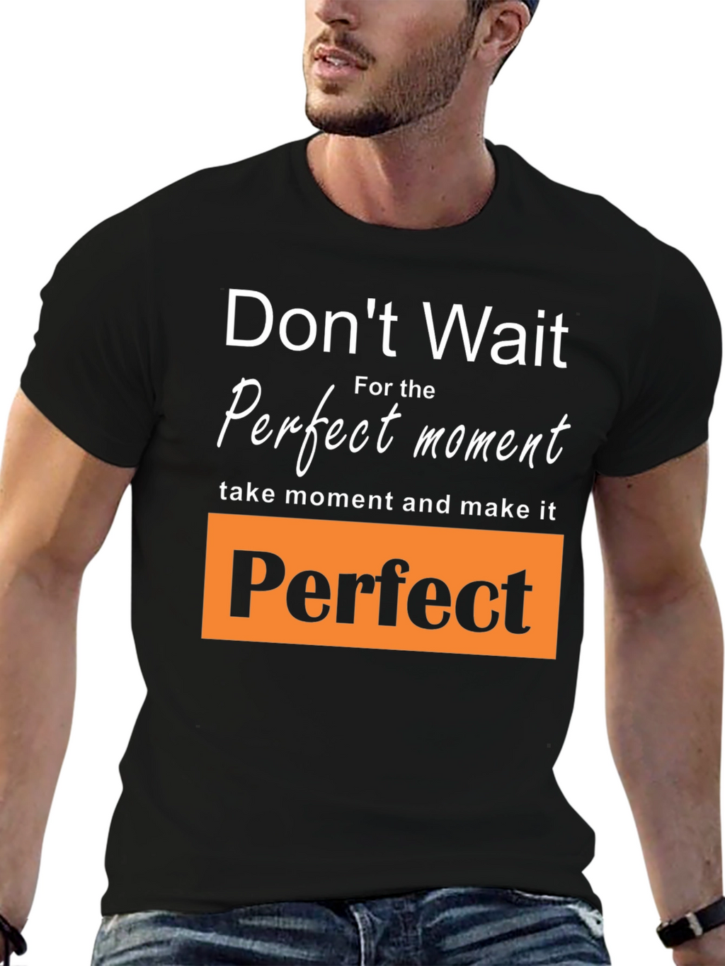 Inspirational Perfect Moment Graphic Tee