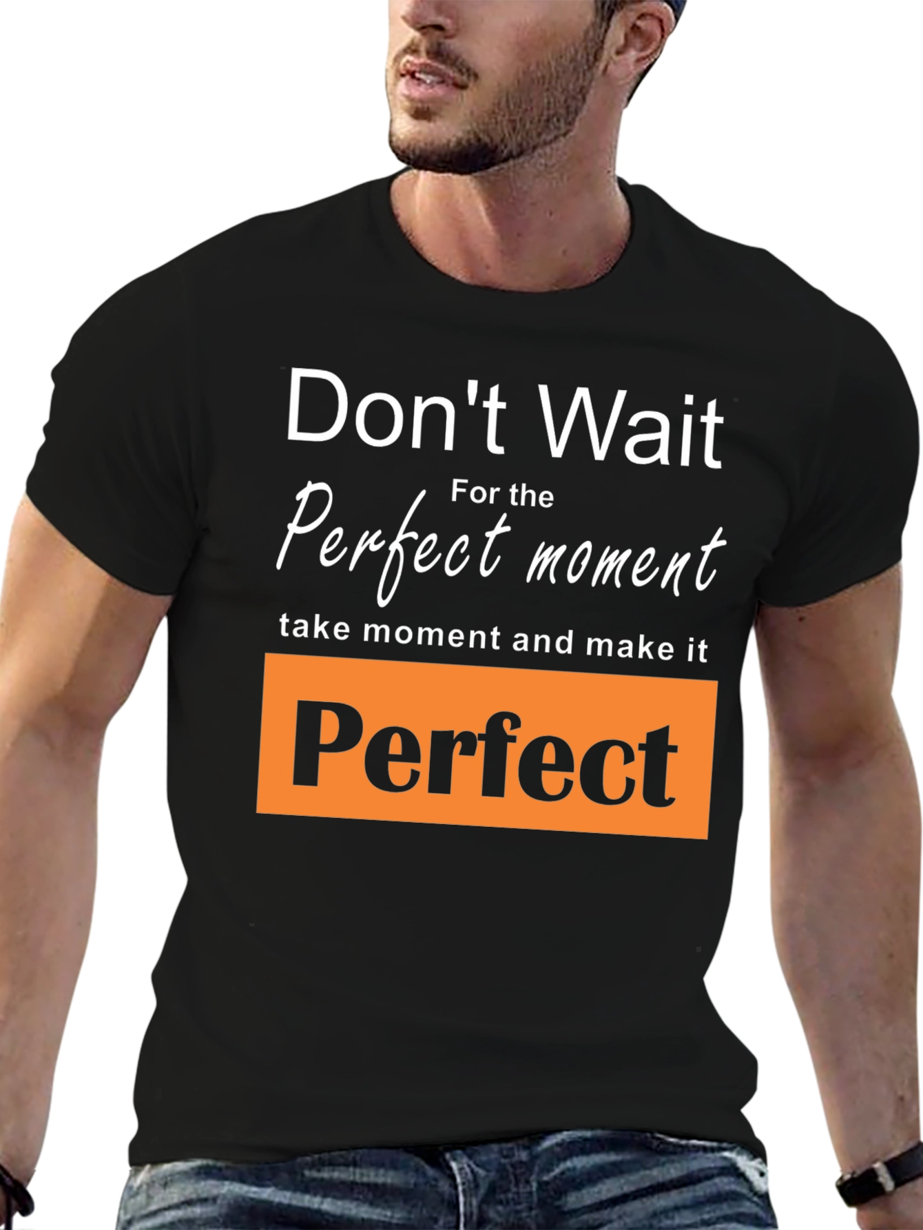 Inspirational Perfect Moment Graphic Tee
