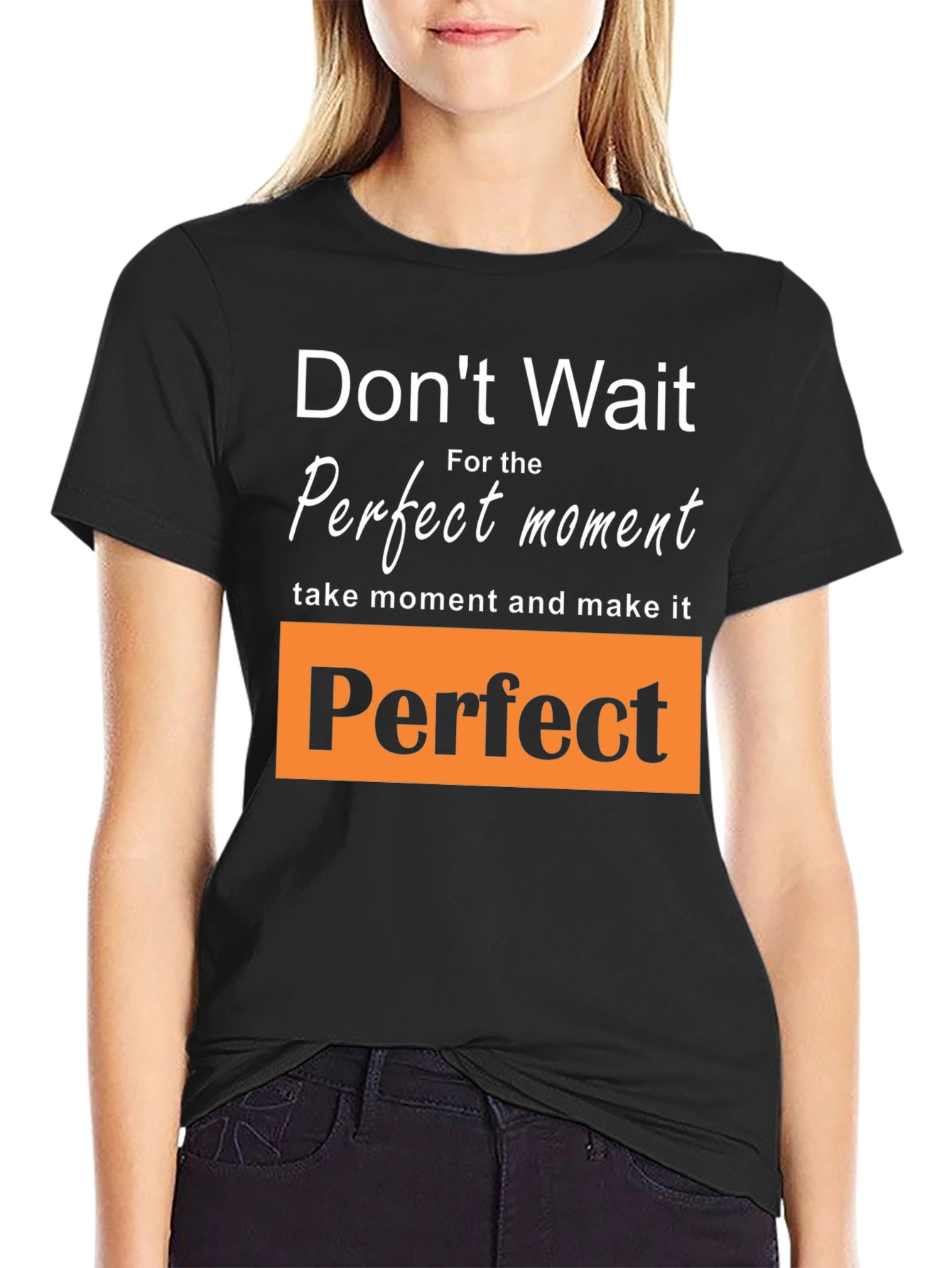 Inspirational Perfect Moment Graphic Tee