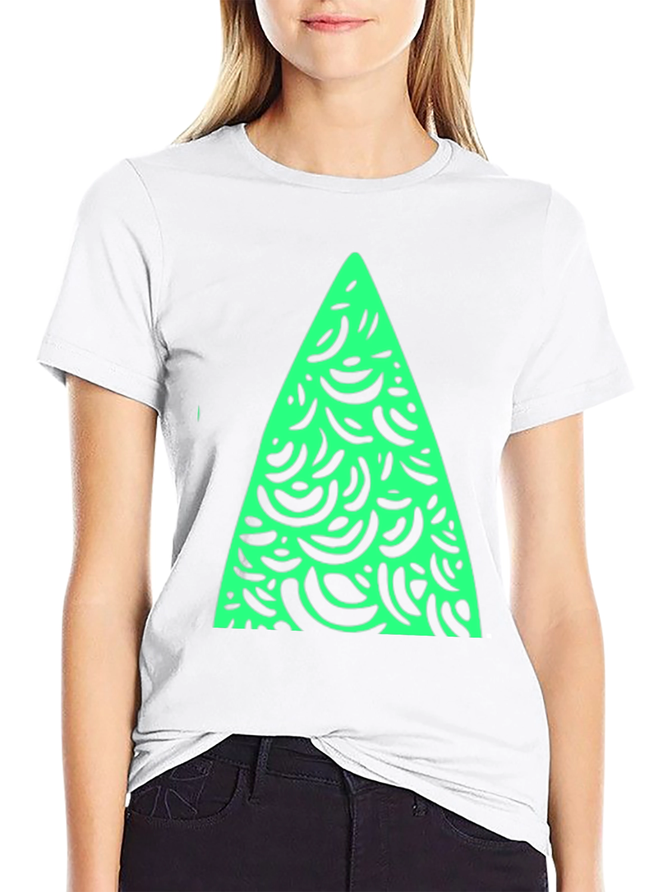 Funky Christmas Tree Graphic Tee