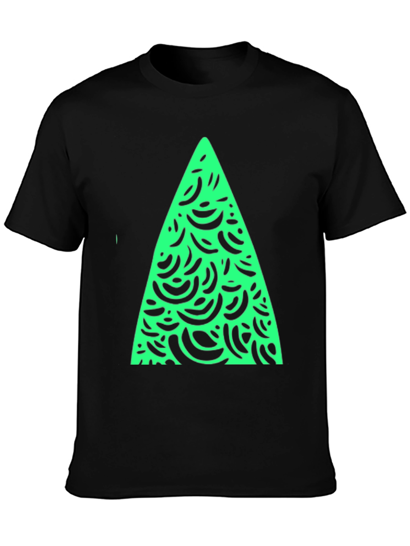 Funky Christmas Tree Graphic Tee