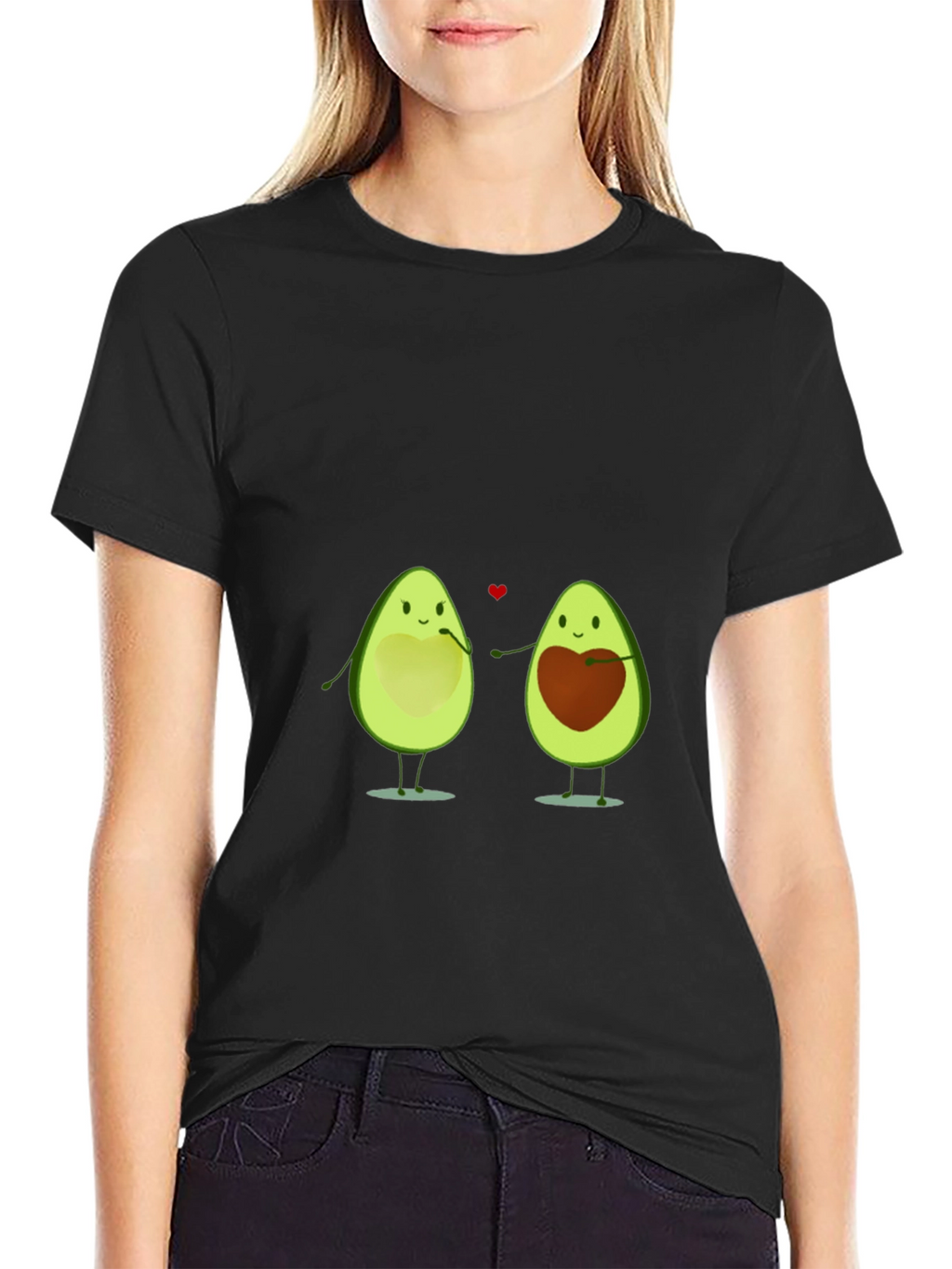 Avocado Love T-Shirt - Cute Couple Tee