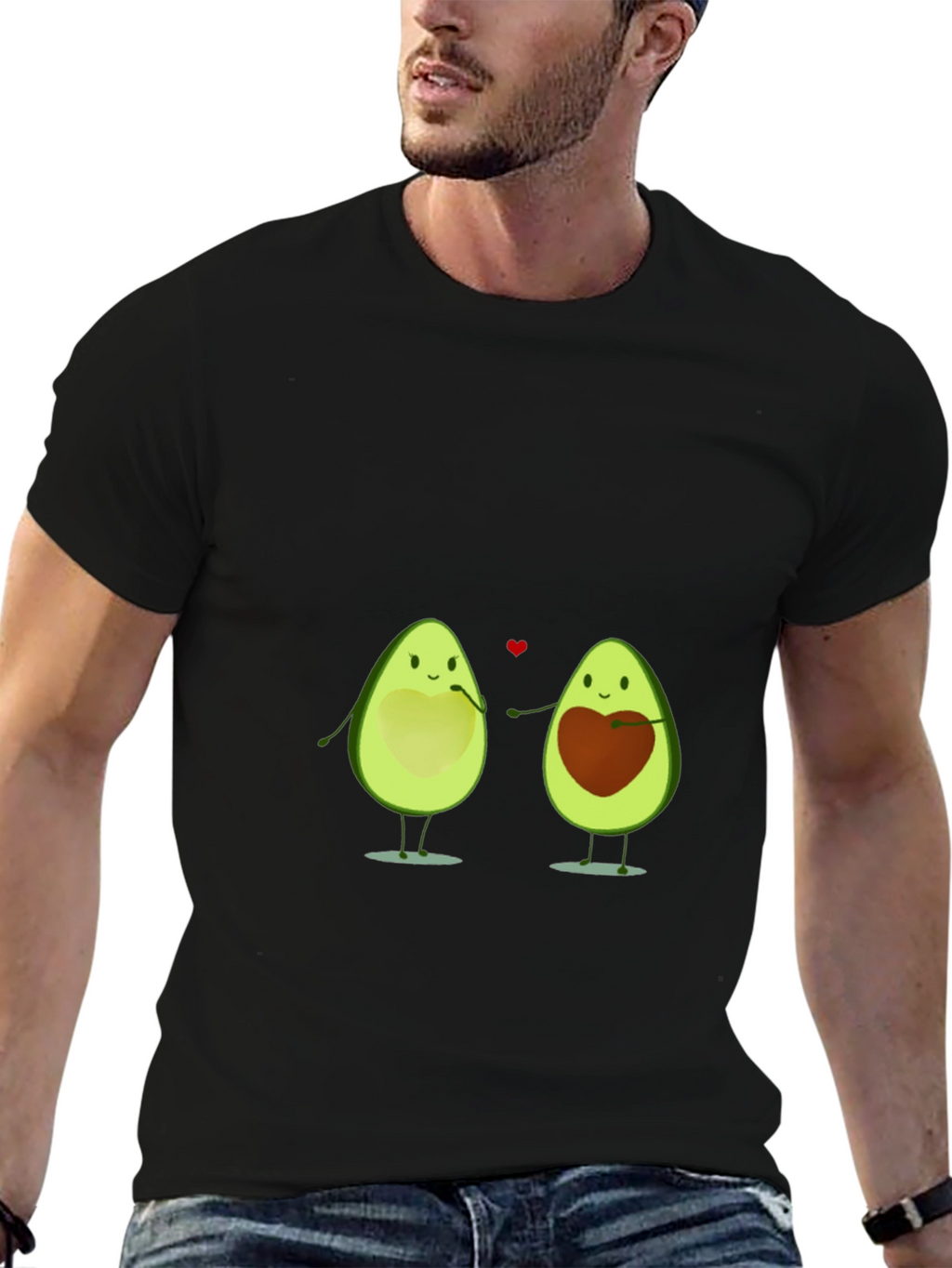 Avocado Love T-Shirt - Cute Couple Tee