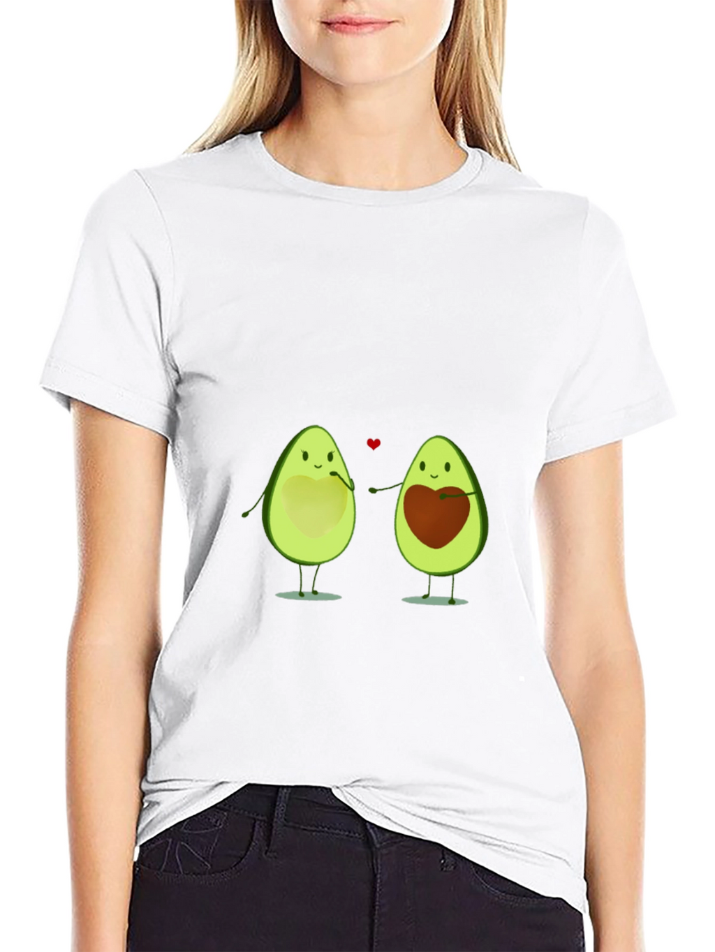 Avocado Love T-Shirt - Cute Couple Tee
