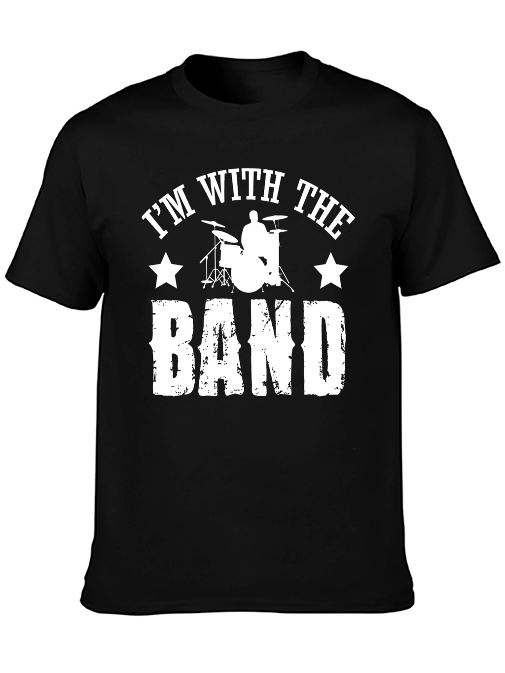 Im With The Band Drummer T-Shirt - Musician Tee