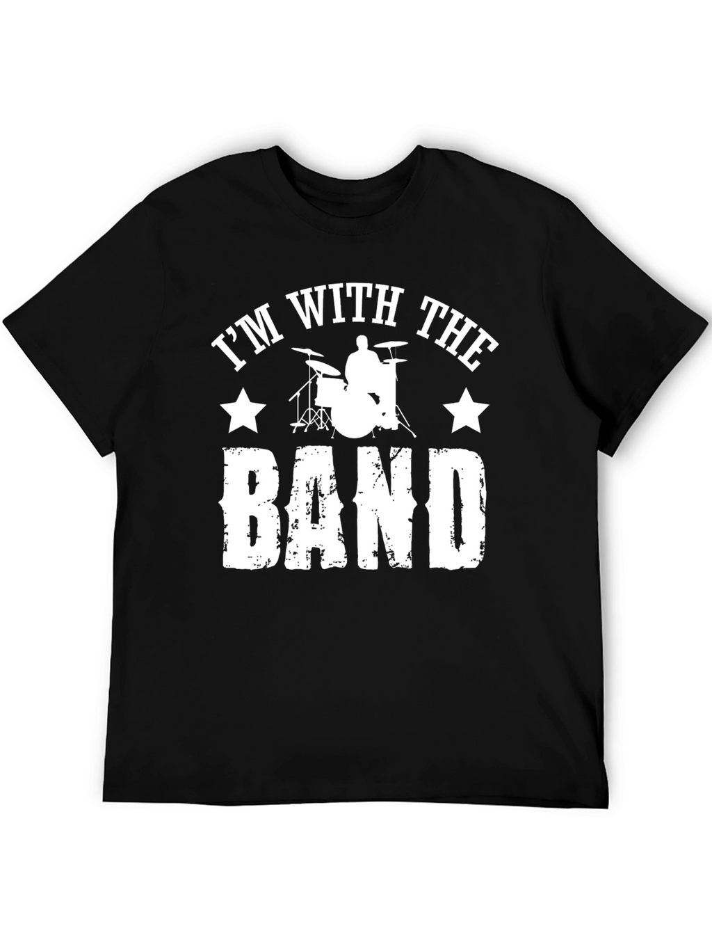 Im With The Band Drummer T-Shirt - Musician Tee