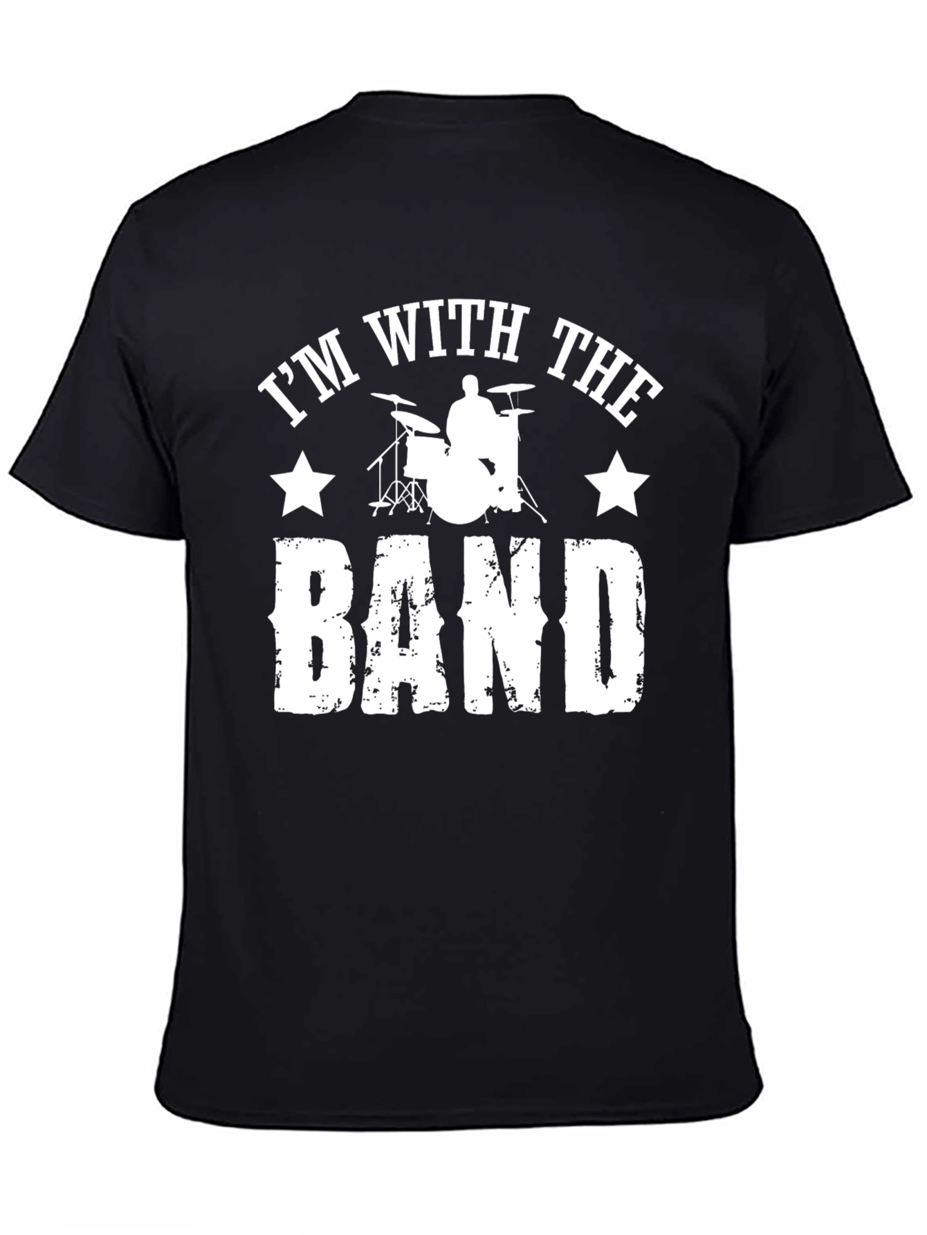 Im With The Band Drummer T-Shirt - Musician Tee