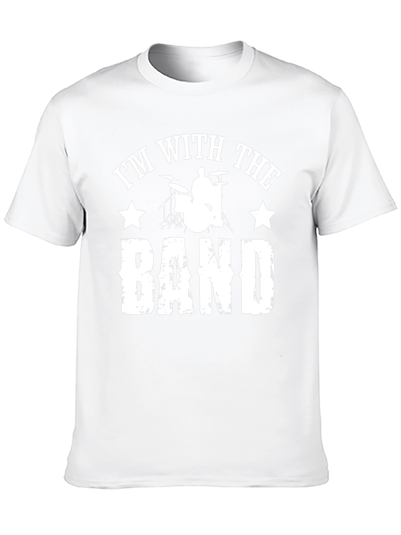 Im With The Band Drummer T-Shirt - Musician Tee