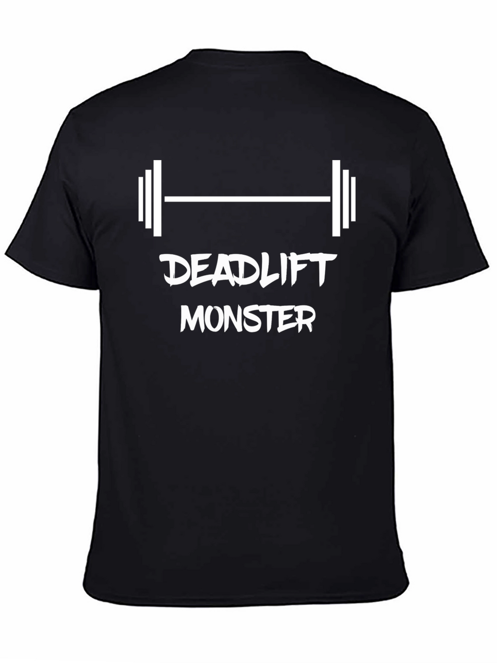 Deadlift Monster Graphic Tee - Gym Workout Shirt