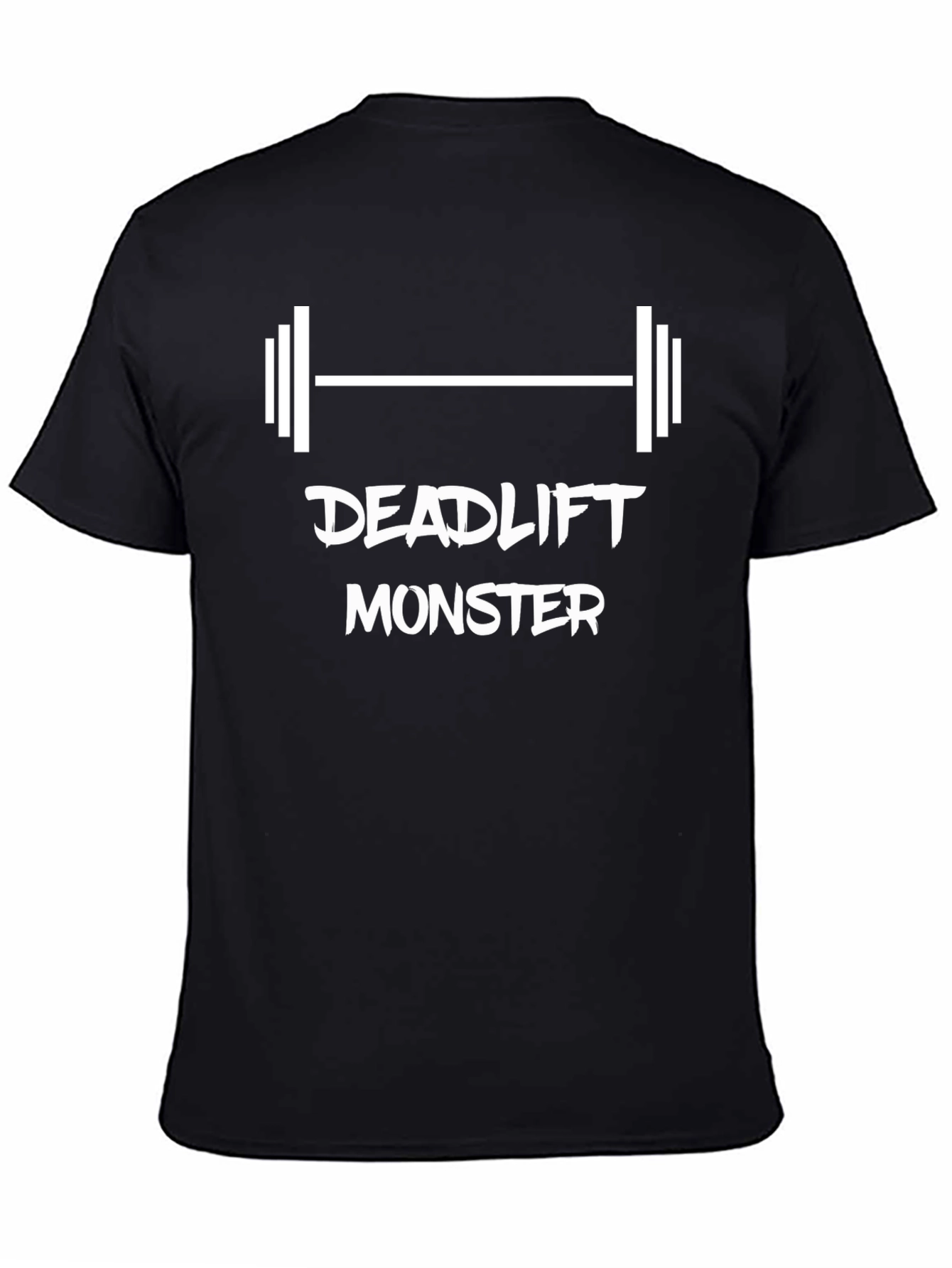 Deadlift Monster Graphic Tee - Gym Workout Shirt