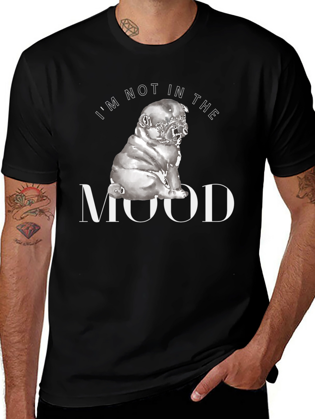 Im Not In The Mood Graphic Tee