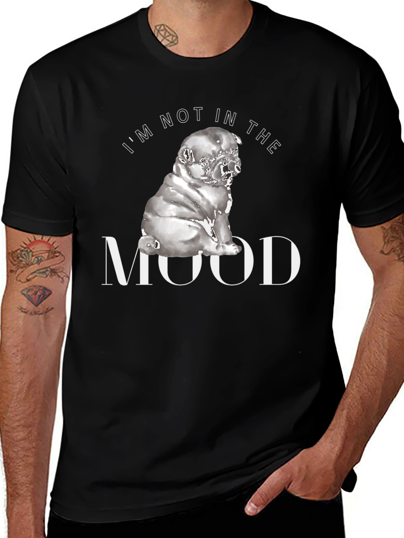 Im Not In The Mood Graphic Tee