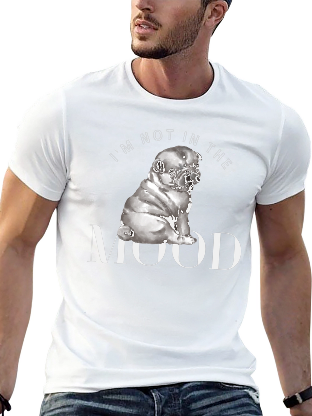 Im Not In The Mood Graphic Tee
