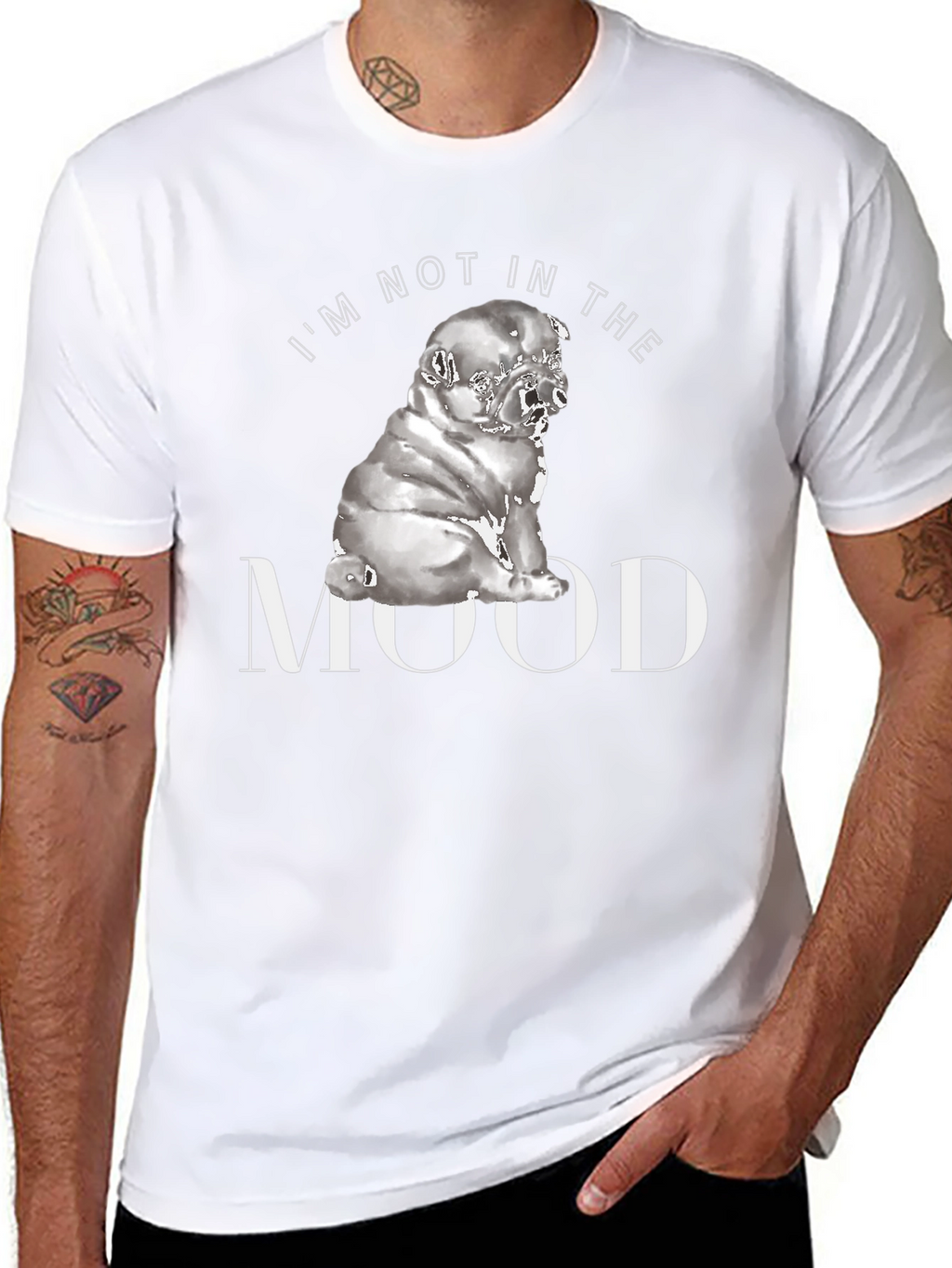 Im Not In The Mood Graphic Tee