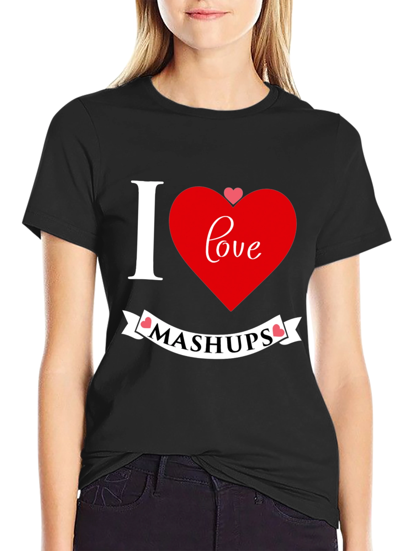 I Love Mashups Graphic T-Shirt