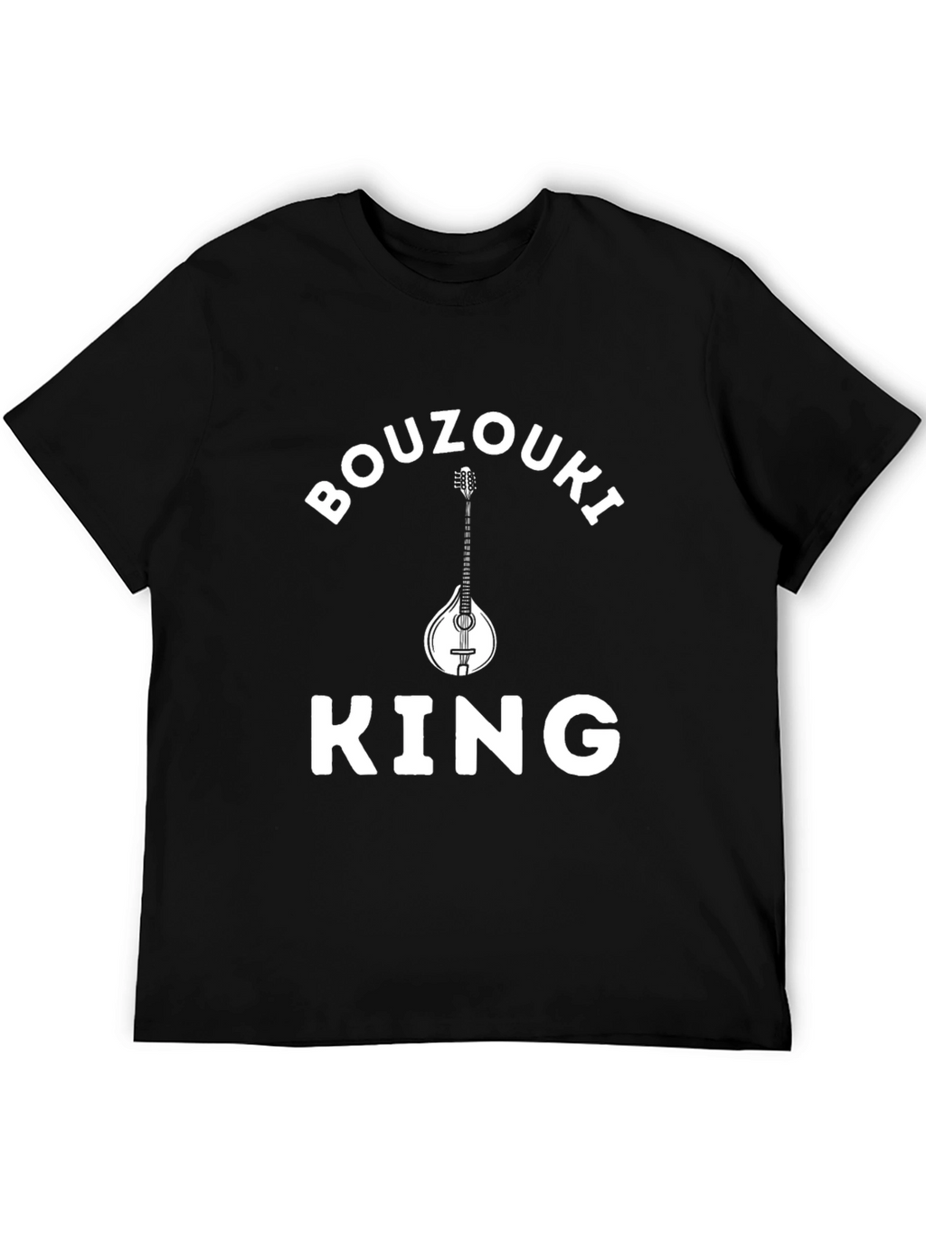 Bouzouki King T-Shirt - Greek Music Tee