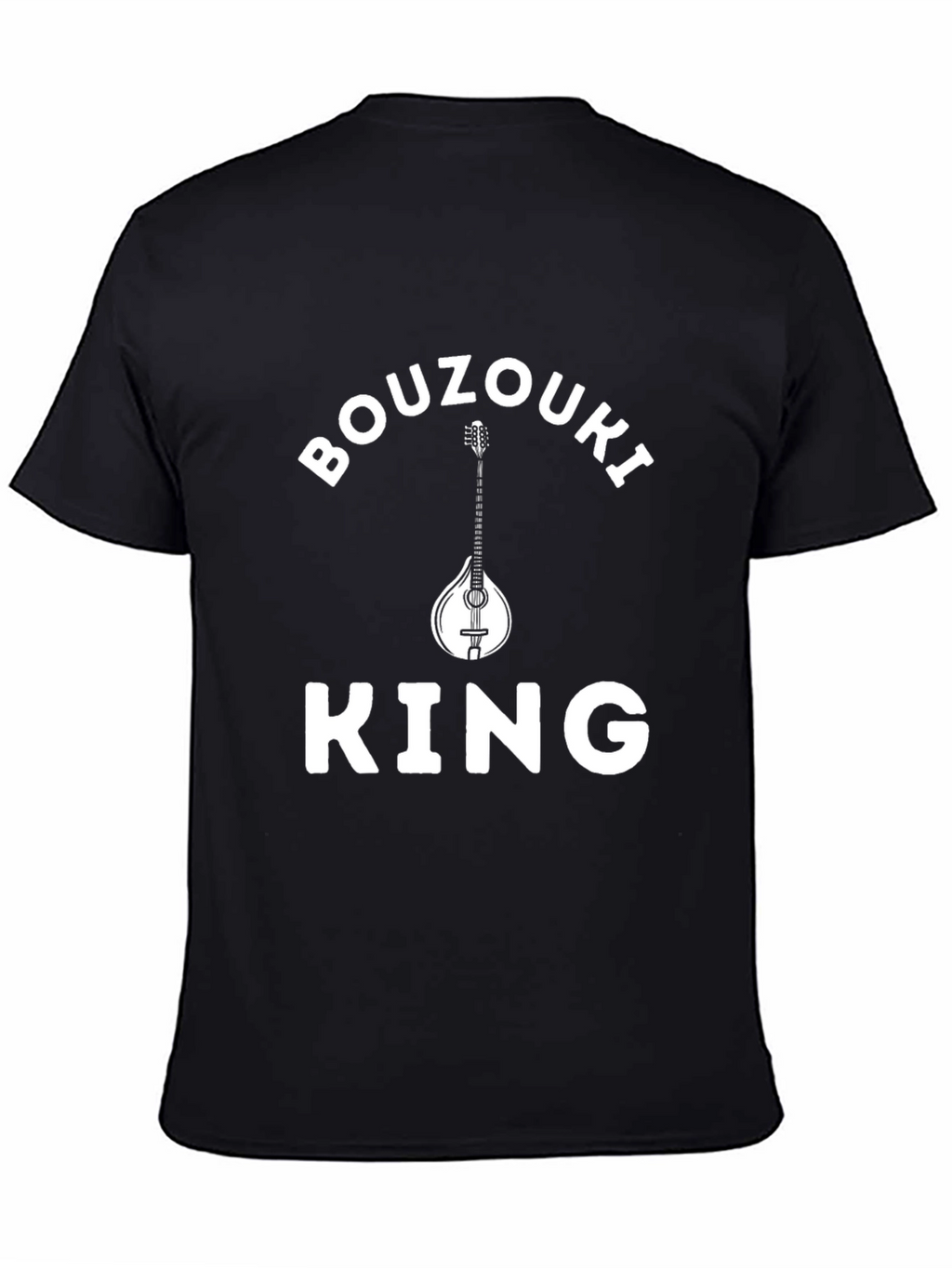 Bouzouki King T-Shirt - Greek Music Tee