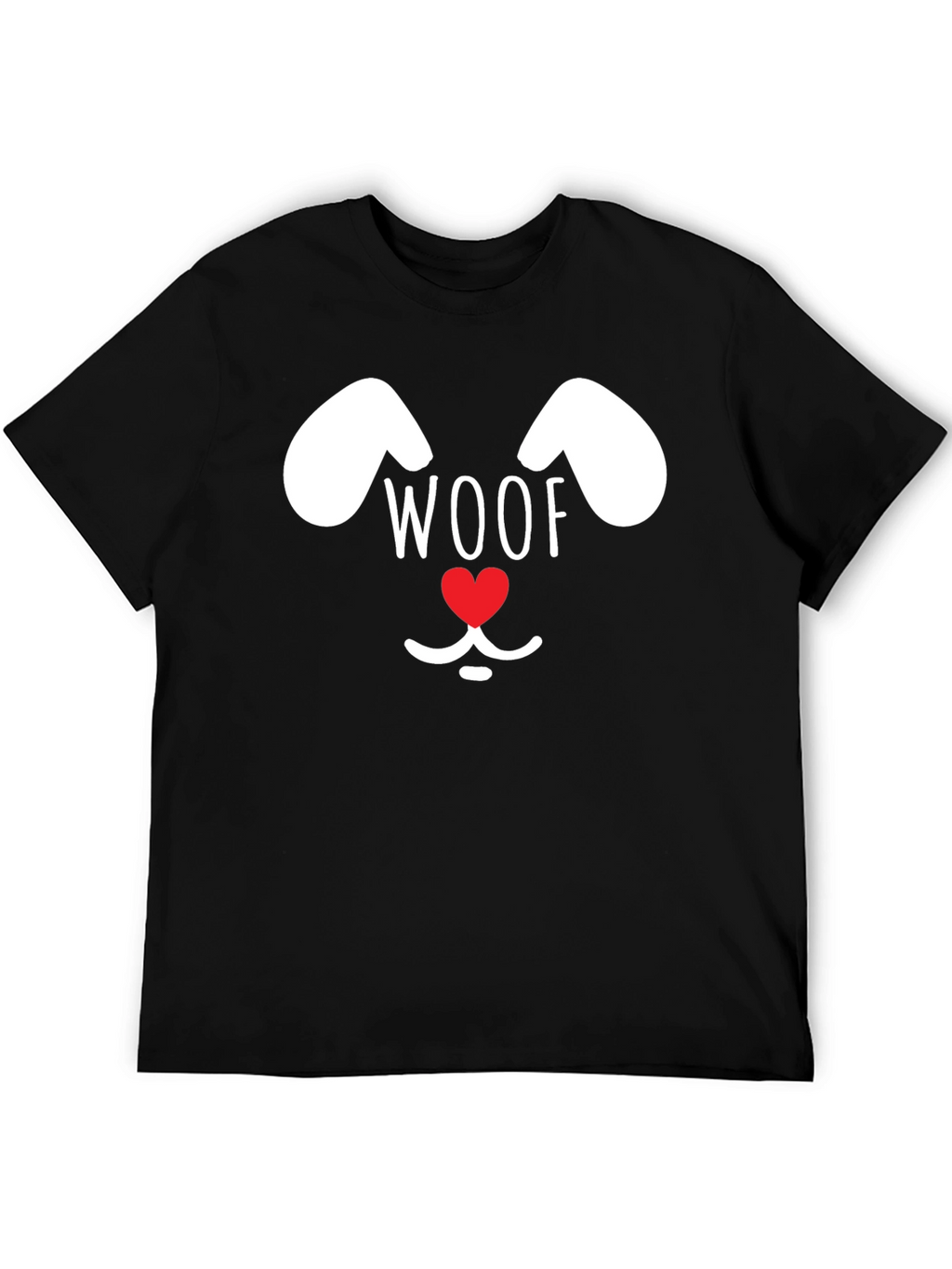 Woof Dog Face T-Shirt