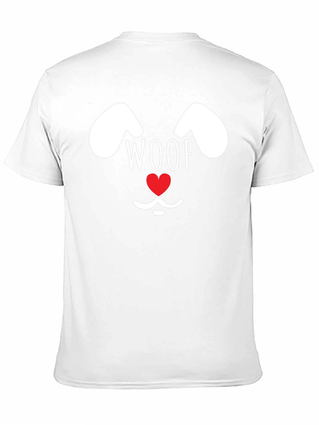 Woof Dog Face T-Shirt