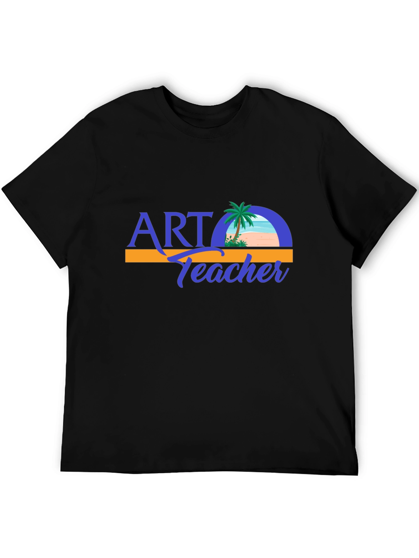 Art Teacher T-Shirt - Beach Design
