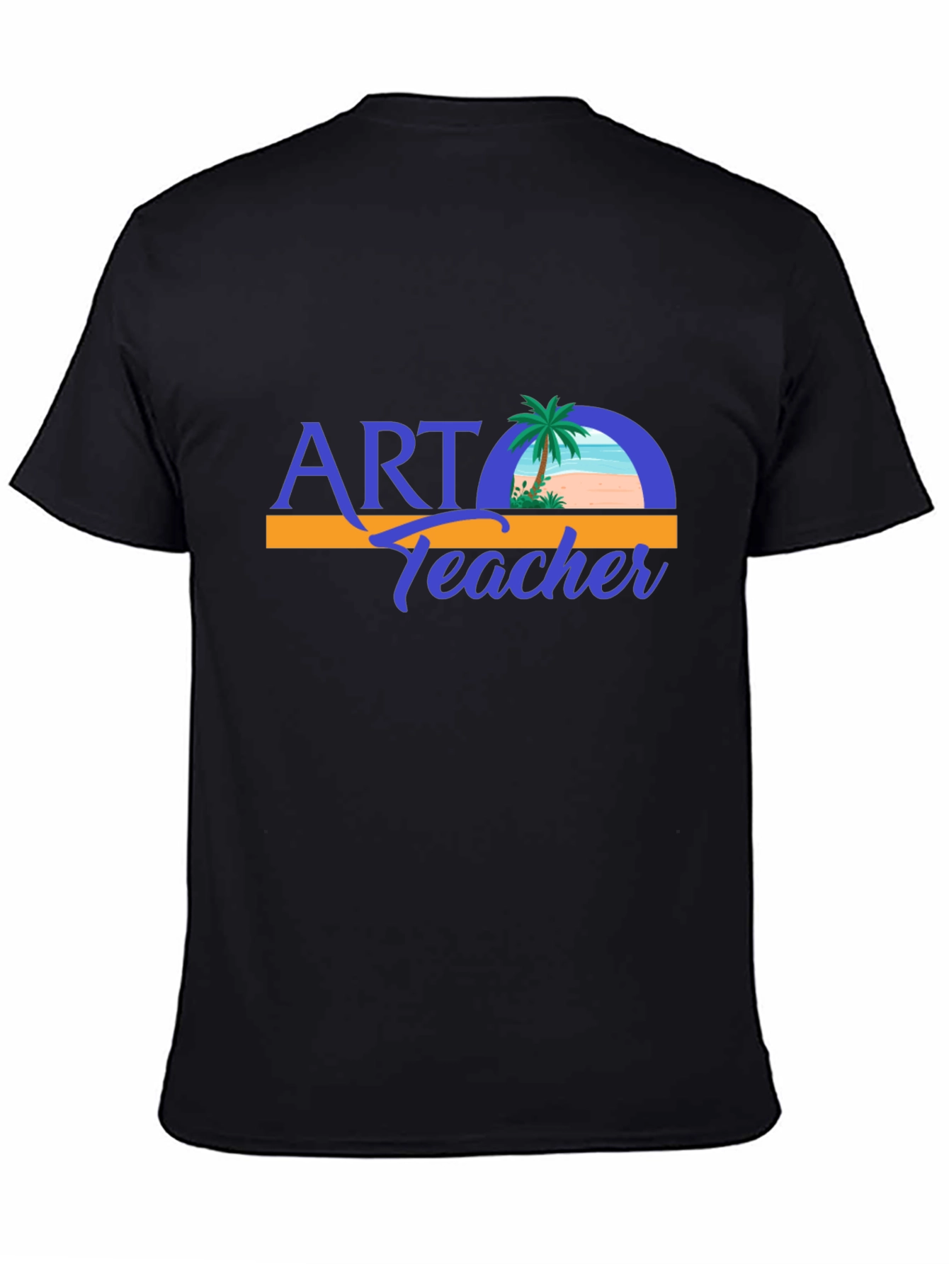 Art Teacher T-Shirt - Beach Design