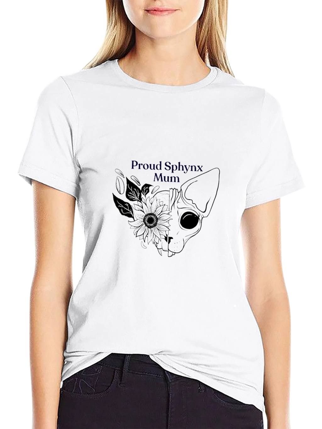 Proud Sphynx Mum T-Shirt - Cat Lover Tee