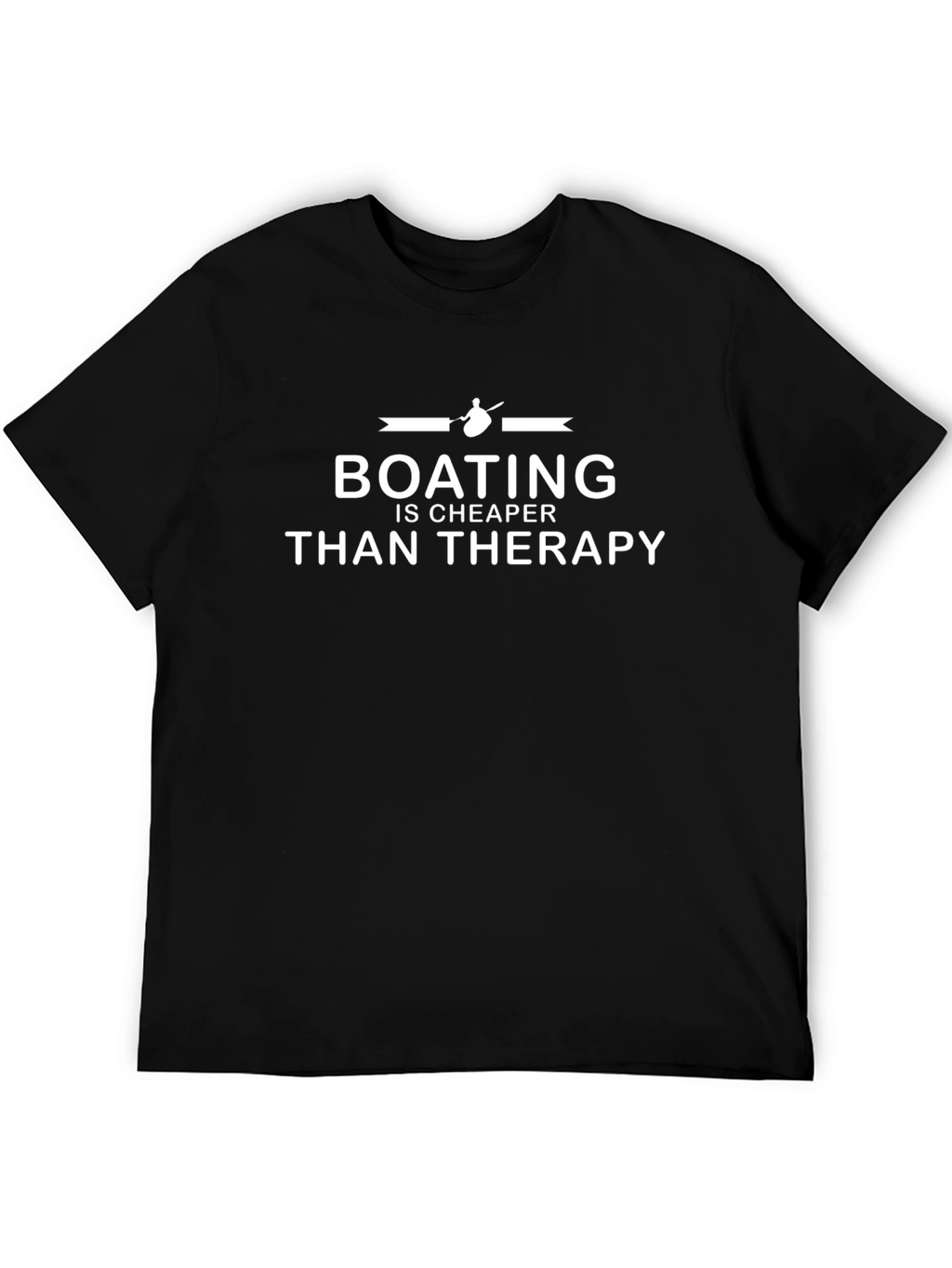 Boating Is Cheaper Than Therapy Graphic Tee