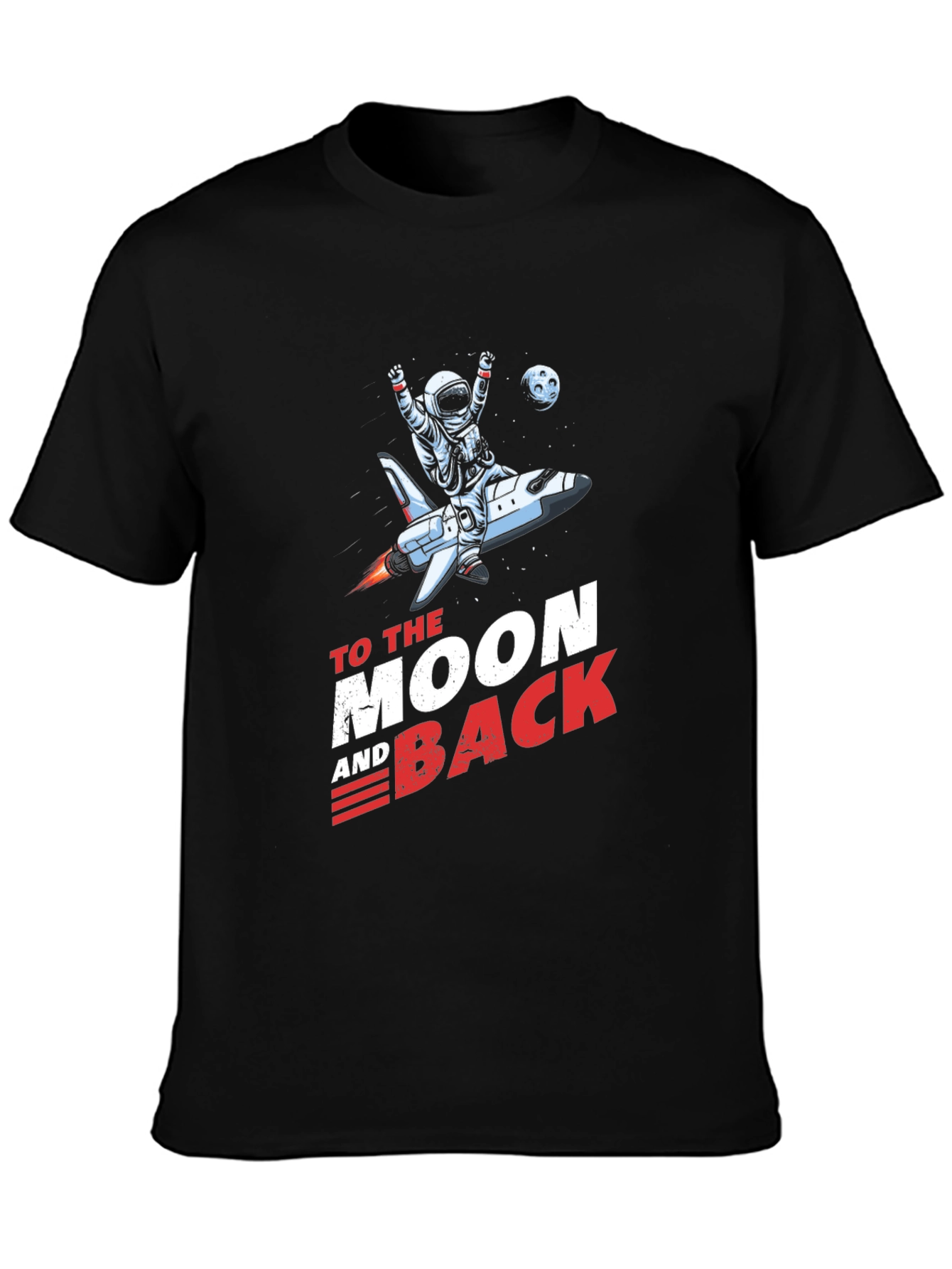To the Moon and Back Graphic T-Shirt