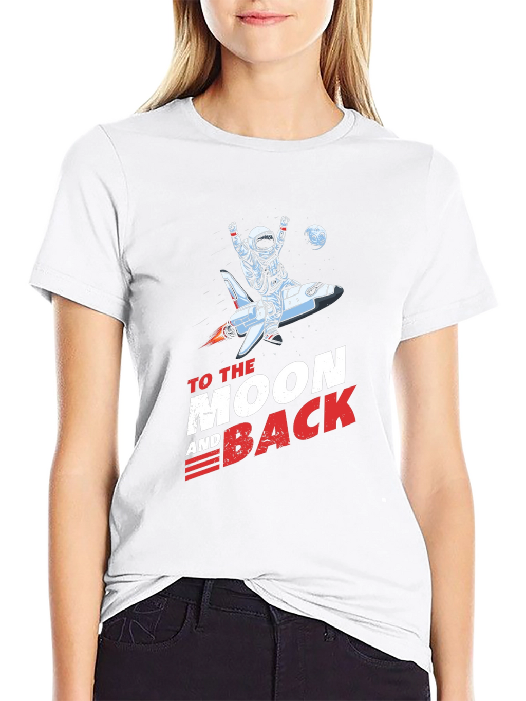 To the Moon and Back Graphic T-Shirt