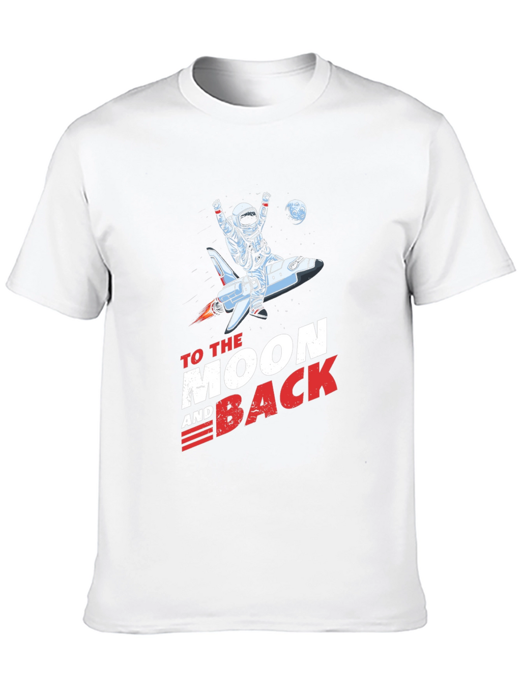 To the Moon and Back Graphic T-Shirt