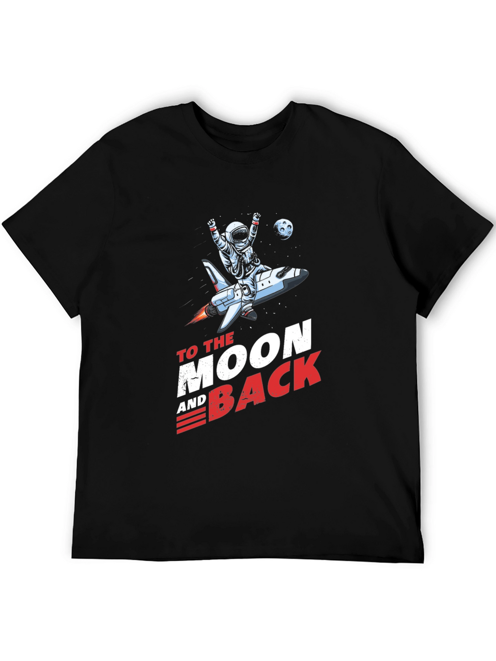 To the Moon and Back Graphic T-Shirt