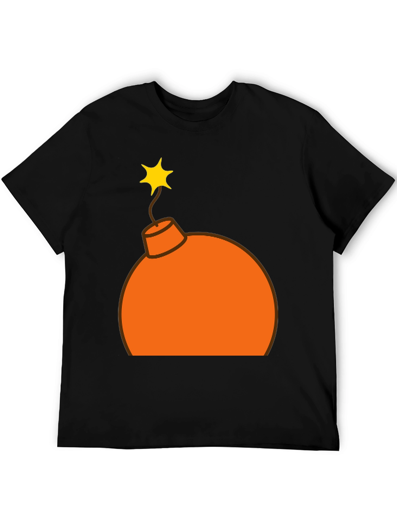 Novelty Bomb Graphic T-Shirt - Black