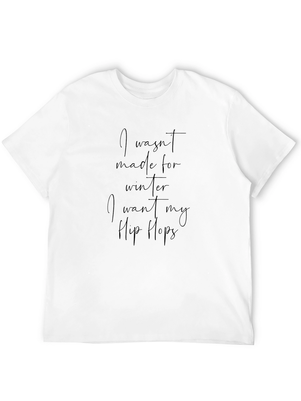 Winter Hip Hops Black Graphic Tee