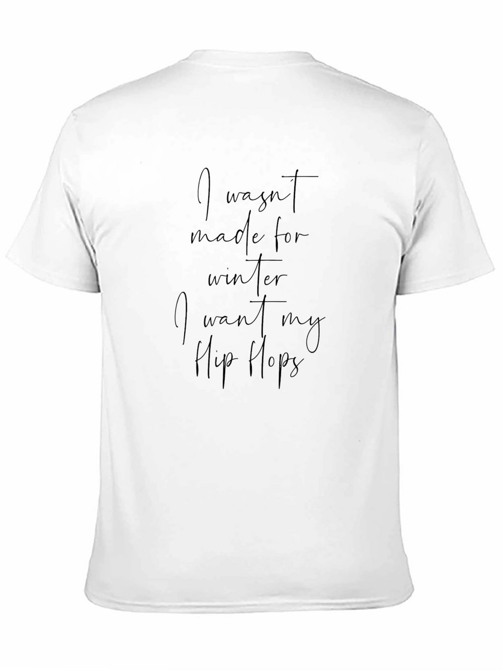 Winter Hip Hops Black Graphic Tee