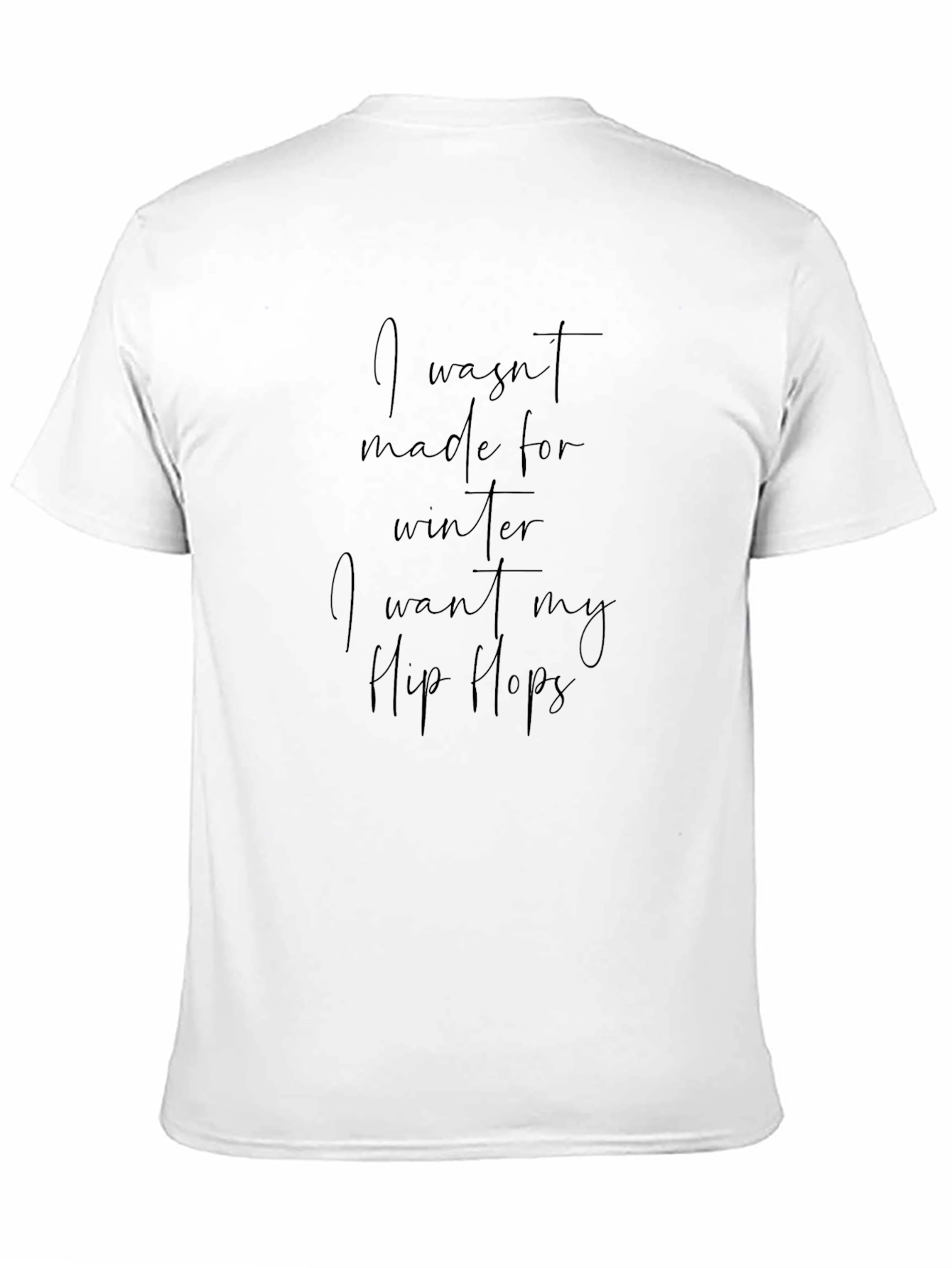 Winter Hip Hops Black Graphic Tee