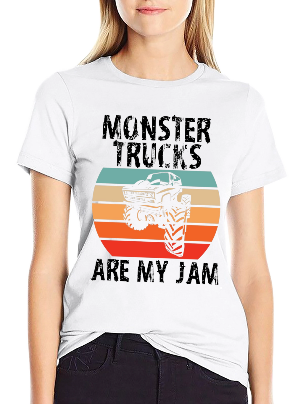 Monster Trucks Are My Jam Graphic Tee