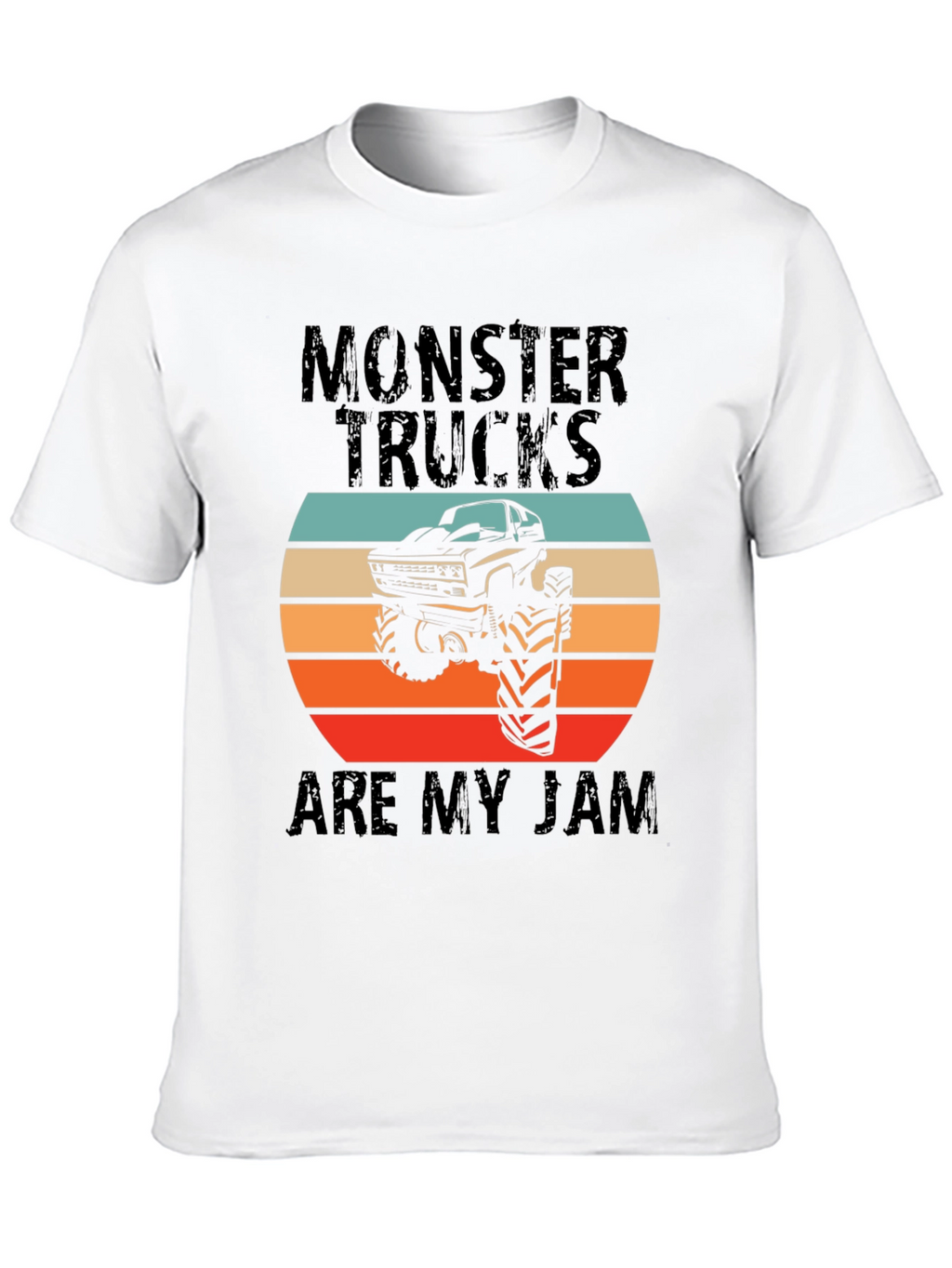 Monster Trucks Are My Jam Graphic Tee