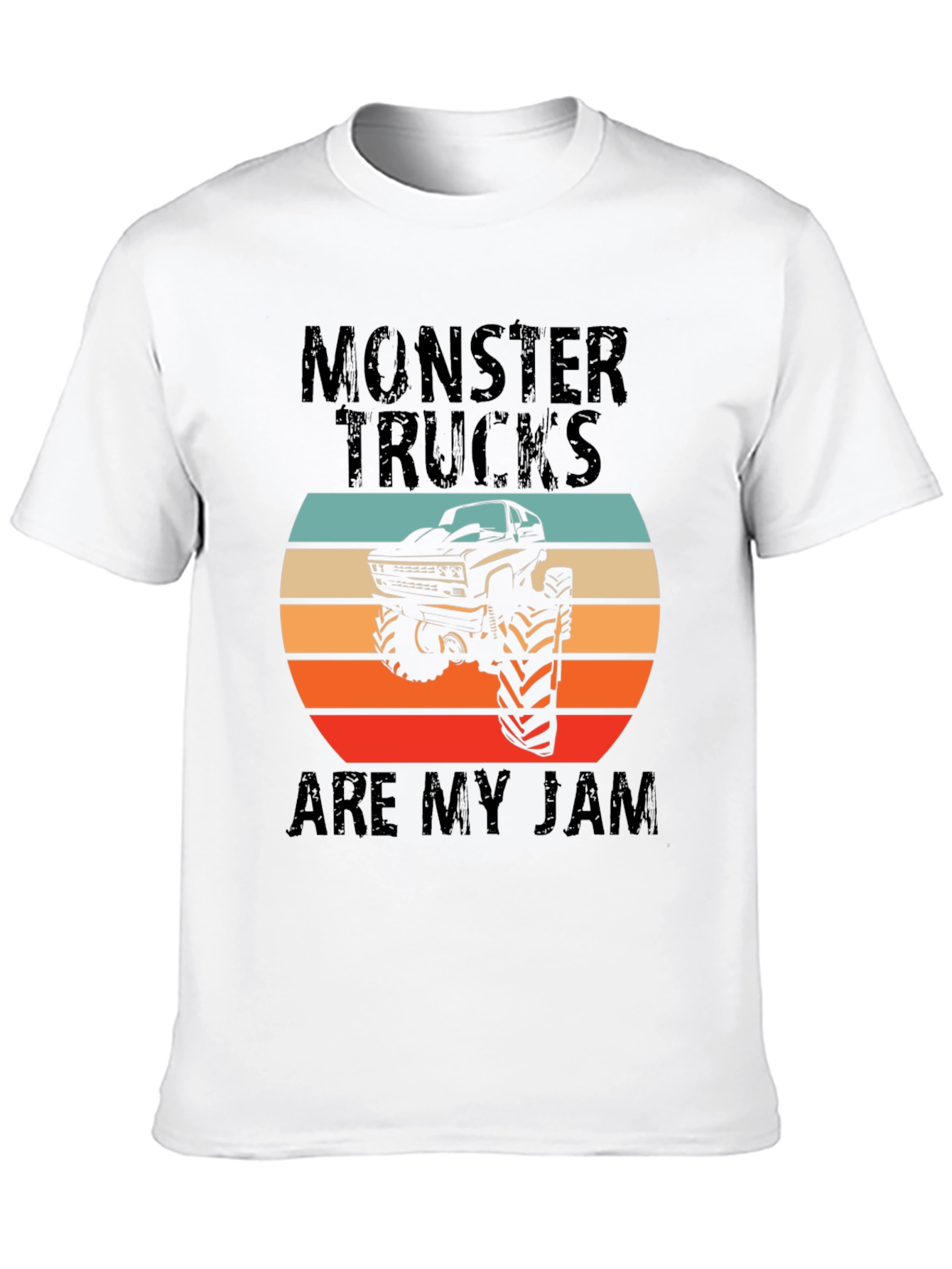 Monster Trucks Are My Jam Graphic Tee