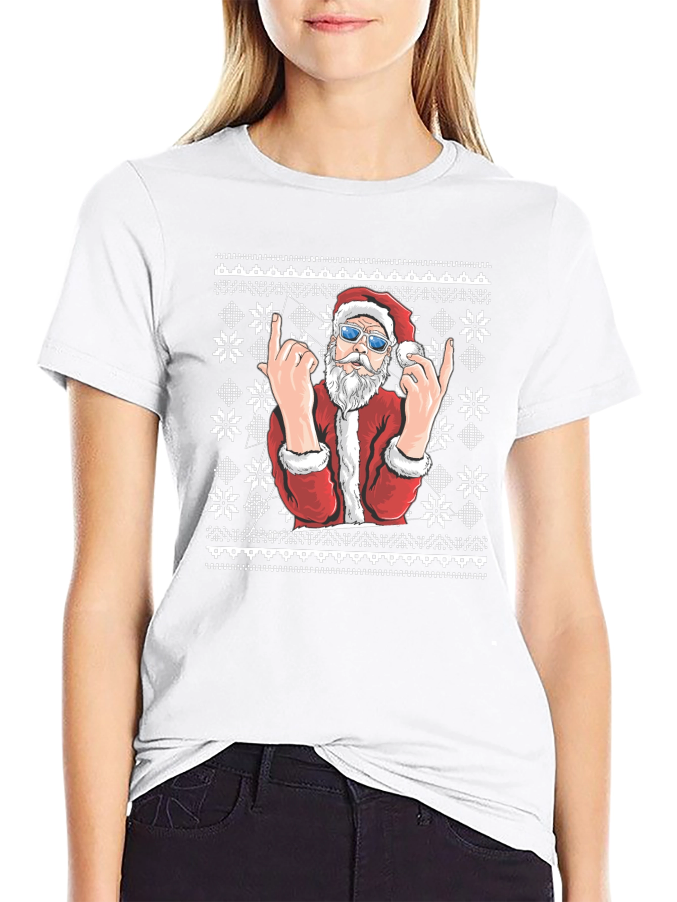 Cool Santa Christmas T-Shirt