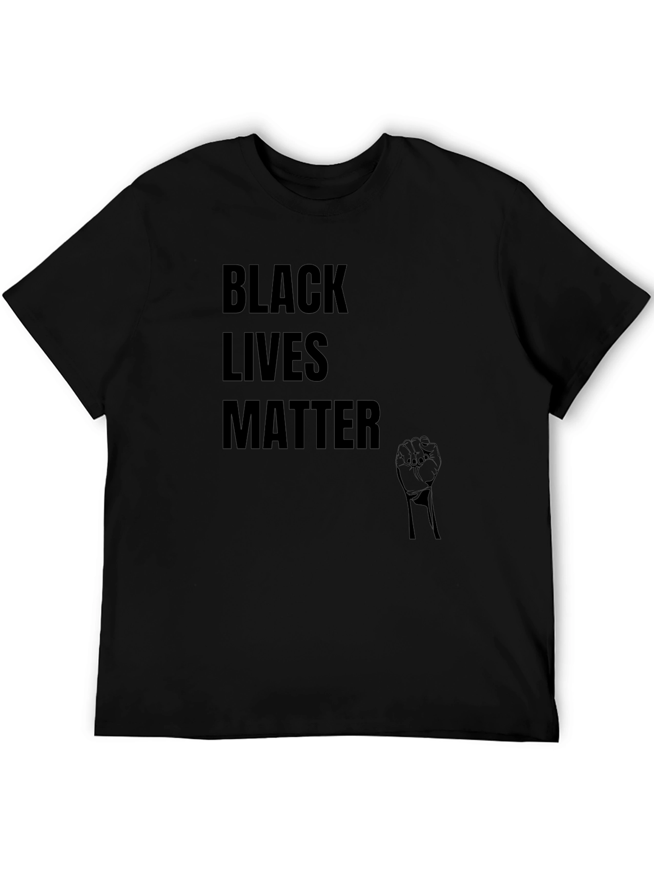 Black Lives Matter Graphic Tee - Activism & Support