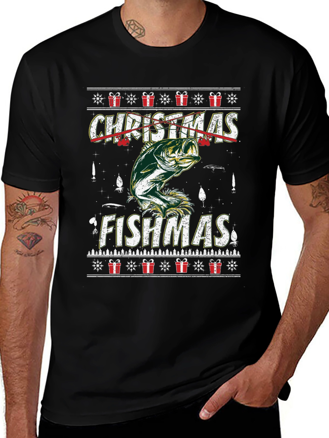 Christmas Fishmas T-Shirt